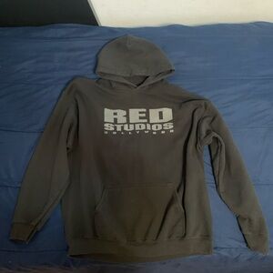 Red Studios Hollywood Black Hoodie